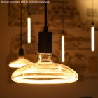 Cylindrical metal E27 lamp socket set