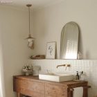 E27 semi-recessed metal lamp holder set with concealed cable clamp