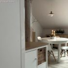 E27 semi-recessed metal lamp holder set with concealed cable clamp