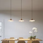 E27 semi-recessed metal lamp holder set with concealed cable clamp