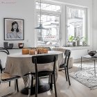 E27 semi-recessed metal lamp holder set with concealed cable clamp