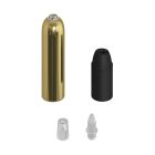 P-Light, E14 metal lamp socket set with concealed cable clamp