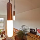 P-Light, E14 metal lamp socket set with concealed cable clamp