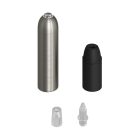 P-Light, E14 metal lamp socket set with concealed cable clamp