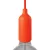 Silicone E26 lamp socket set with switch and hidden cable clamps