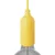 Silicone E26 lamp socket set with switch and hidden cable clamps