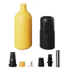 Silicone E26 lamp socket set with switch and hidden cable clamps
