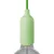 Silicone E26 lamp socket set with switch and hidden cable clamps