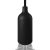  Silicone E27 lamp holder set with switch and hidden cable clamps