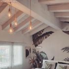 Decentraliser, wooden ceiling or wall-mounted "V" hook for fabric cables