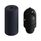 EIVA ELEGANT, E27 outdoor silicone lamp holder set – the world's first IP65 wired lamp holder for the Modulair System
