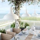 EIVA ELEGANT, E27 outdoor silicone lamp holder set for lampshades – the first IP65 wired lamp holder for the Modulair system