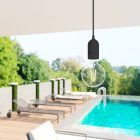 EIVA PASTEL, E27 outdoor silicone lamp holder set – the world's first IP65 wired lamp holder for the Modulair system