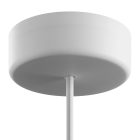 EIVA Cylindrical outdoor ceiling rosette set IP65 - made of soft-touch silicone for the Modulair system