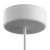 EIVA Cylindrical outdoor ceiling rosette set IP65 - made of soft-touch silicone for the Modulair system