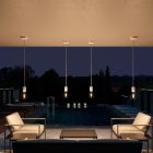 EIVA Cylindrical outdoor ceiling rosette set IP65 - made of soft-touch silicone for the Modulair system