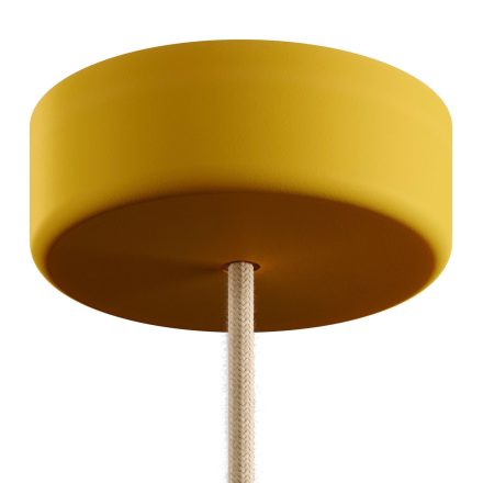 EIVA Cylindrical outdoor ceiling rosette set IP65 - made of soft-touch silicone for the Modulair system
