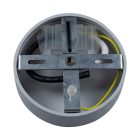 EIVA Cylindrical outdoor ceiling rosette set IP65 - made of soft-touch silicone for the Modulair system