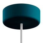 EIVA Cylindrical outdoor ceiling rosette set IP65 - made of soft-touch silicone for the Modulair system