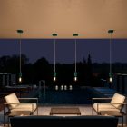EIVA Cylindrical outdoor ceiling rosette set IP65 - made of soft-touch silicone for the Modulair system