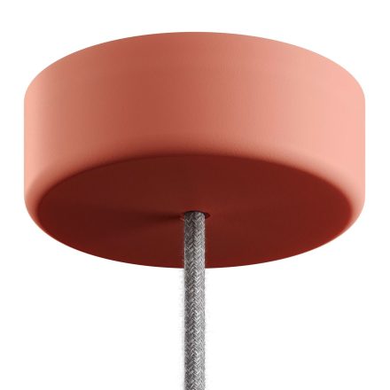 EIVA Cylindrical outdoor ceiling rosette set IP65 - made of soft-touch silicone for the Modulair system