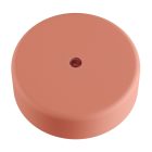 EIVA Cylindrical outdoor ceiling rosette set IP65 - made of soft-touch silicone for the Modulair system