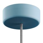 EIVA Cylindrical outdoor ceiling rosette set IP65 - made of soft-touch silicone for the Modulair system