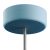 EIVA Cylindrical outdoor ceiling rosette set IP65 - made of soft-touch silicone for the Modulair system