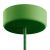  EIVA cylindrical outdoor ceiling rose set IP65 - made of soft-touch silicone