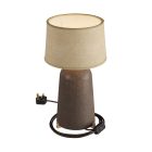 Bottiglia ceramic table lamp with Athena lampshade