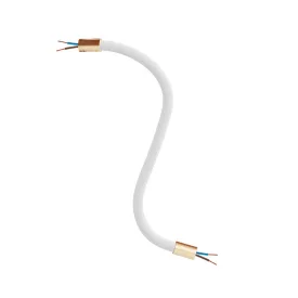   Kit Creative Flex flexible tube, white RM01 fabric cover and metal connectors