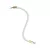 Kit Creative Flex flexible tube, white RM01 fabric cover and metal connectors