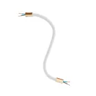 Kit Creative Flex flexible tube, silver RM02 fabric cover and metal connectors
