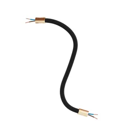   Kit Creative Flex flexible tube, black RM04 fabric cover and metal connectors