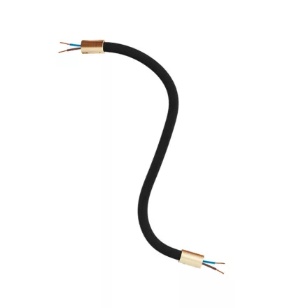 Kit Creative Flex flexible tube, black RM04 fabric cover and metal connectors