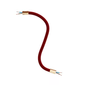   Kit Creative Flex flexible tube, RM09 with red fabric cover and metal connectors