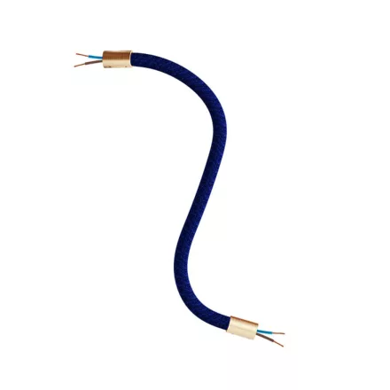 Kit Creative Flex flexible tube, dark blue RM20 fabric cover and metal connectors