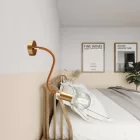 Kit Creative Flex flexible tube, RM74 copper fabric cover and metal connectors