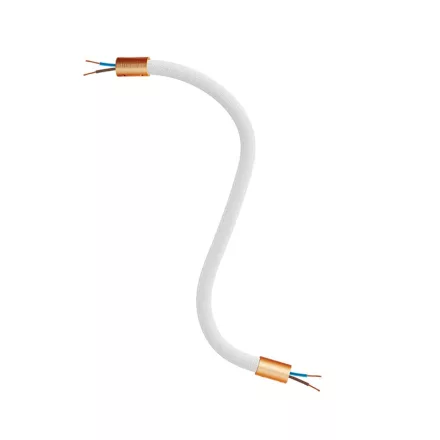 Kit Creative Flex flexible tube, white RM01 fabric cover and metal connectors