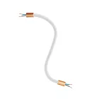 Kit Creative Flex flexible tube, silver RM02 fabric cover and metal connectors
