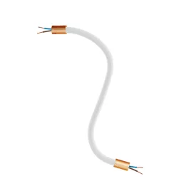   Kit Creative Flex flexible tube, silver RM02 fabric cover and metal connectors