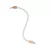 Kit Creative Flex flexible tube, silver RM02 fabric cover and metal connectors