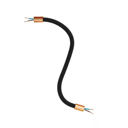 Kit Creative Flex flexible tube, black RM04 fabric cover and metal connectors