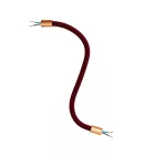 Kit Creative Flex flexible tube, burgundy RM19 fabric cover and metal connectors