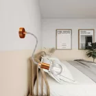 Kit Creative Flex flexible tube, Light Mélange RM72 fabric cover and metal connectors