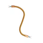 Kit Creative Flex flexible tube, RM73 bronze-colored fabric cover and metal connectors