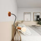 Kit Creative Flex tube, iron black RZ30 fabric cover, metal connectors