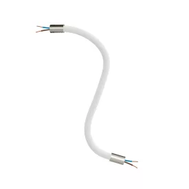   Kit Creative Flex flexible tube, white RM01 fabric cover and metal connectors