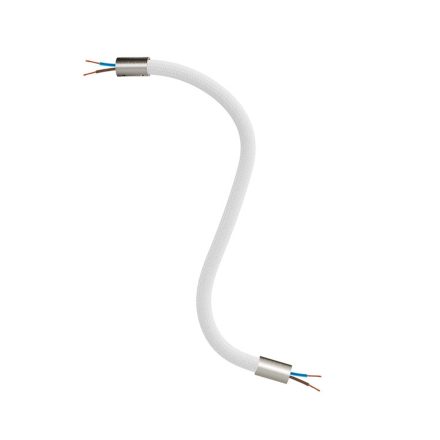 Kit Creative Flex flexible tube, white RM01 fabric cover and metal connectors