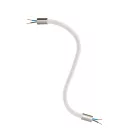 Kit Creative Flex flexible tube, silver RM02 fabric cover and metal connectors